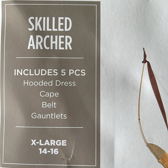 Skilled Archer Adult Costume! New! - Picture 2 of 6